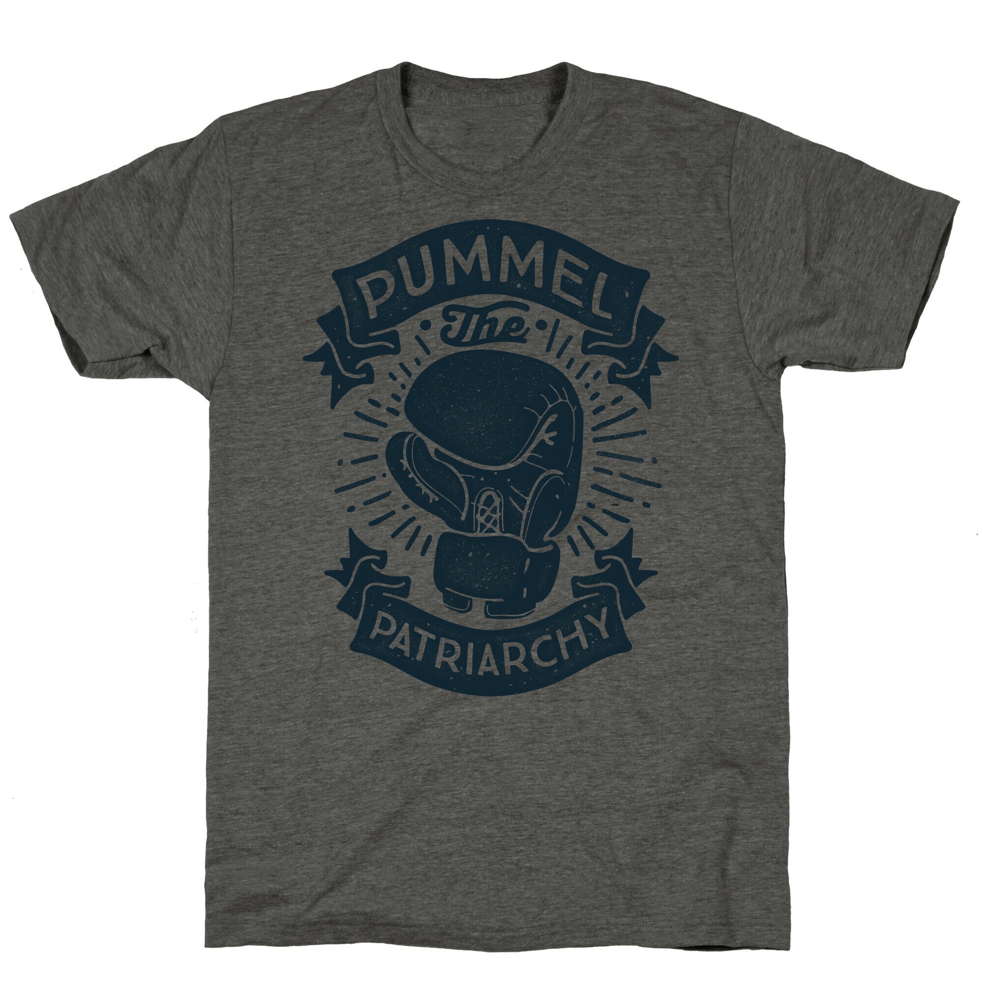 Pummel The Patriarchy Unisex Triblend Tee