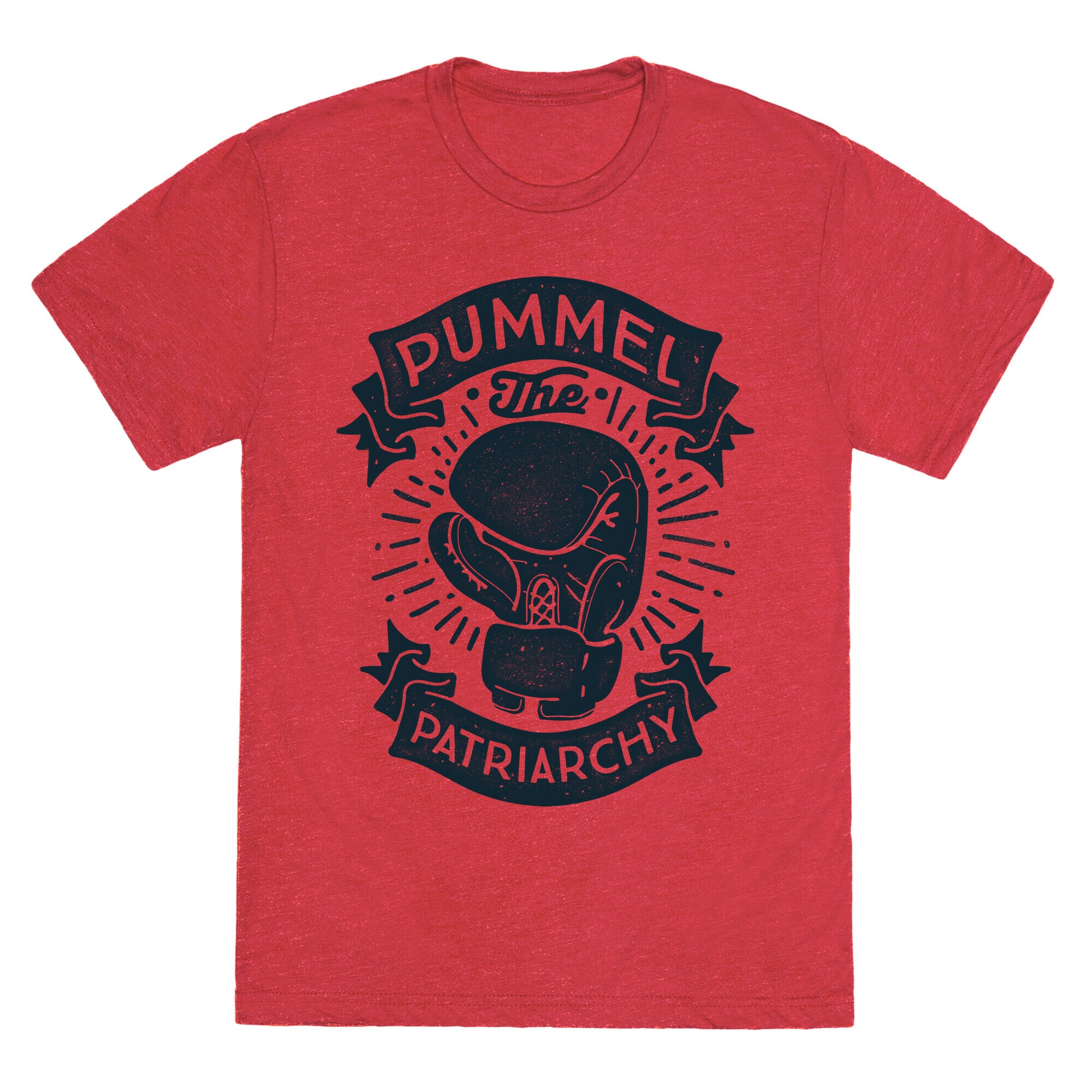 Pummel The Patriarchy Unisex Triblend Tee