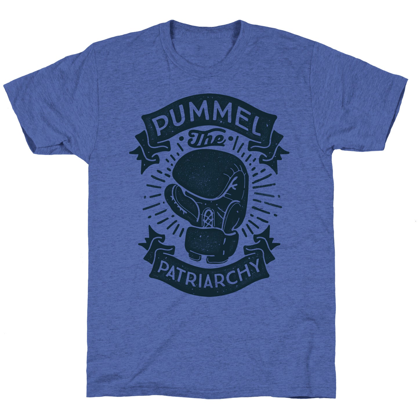 Pummel The Patriarchy Unisex Triblend Tee