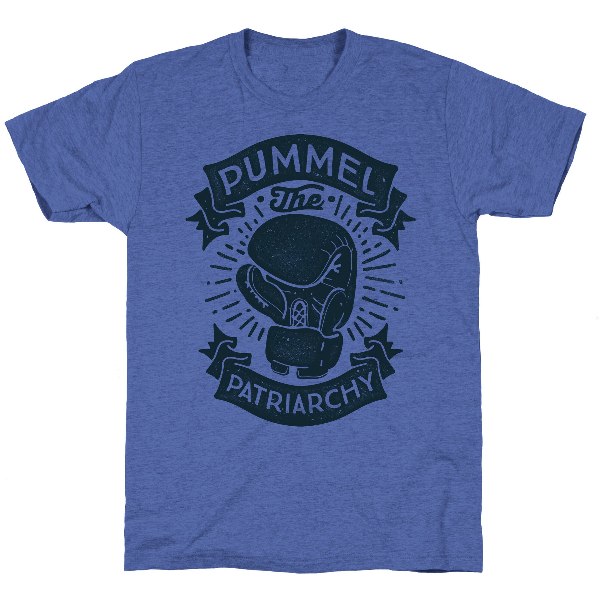 Pummel The Patriarchy Unisex Triblend Tee
