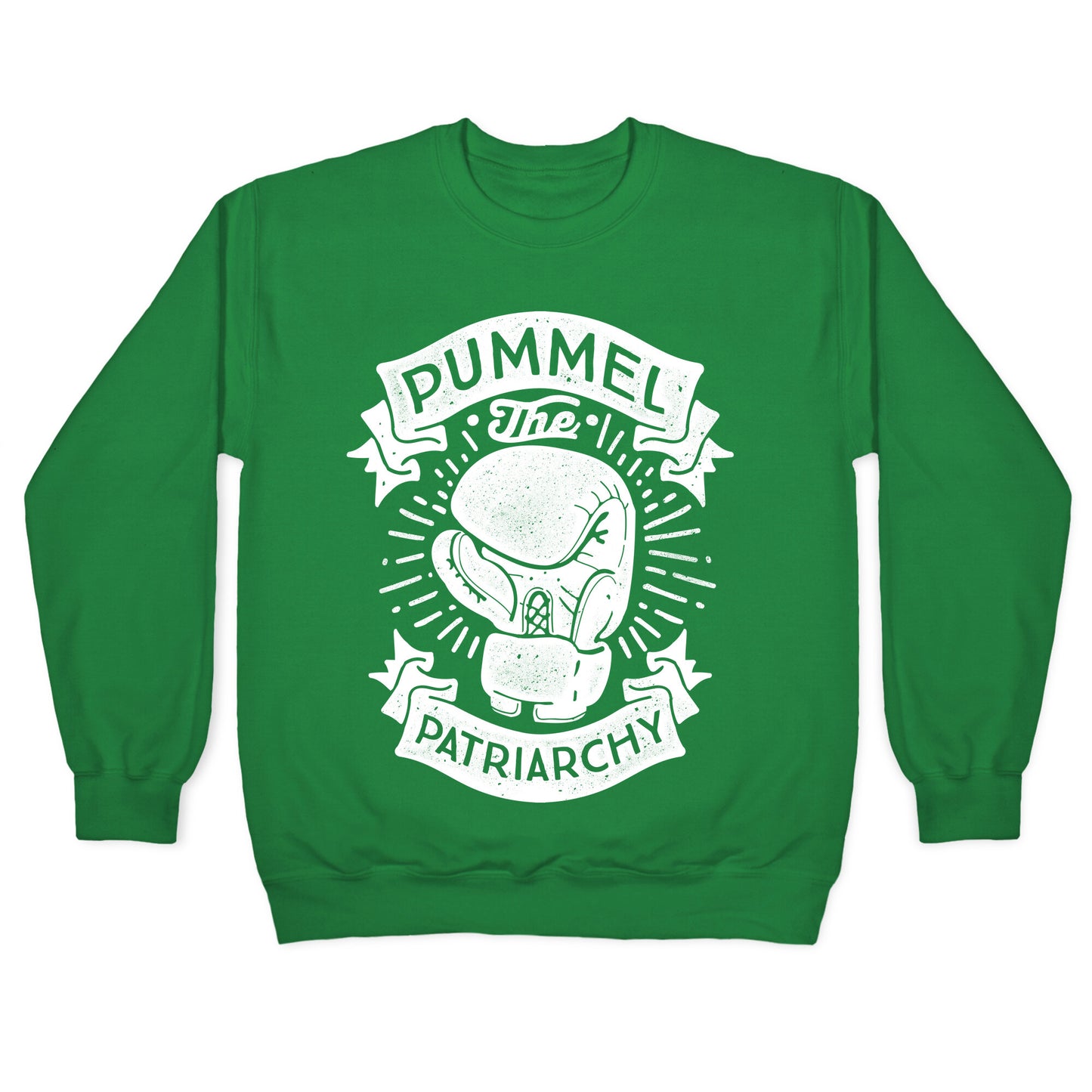 Pummel The Patriarchy Crewneck Sweatshirt