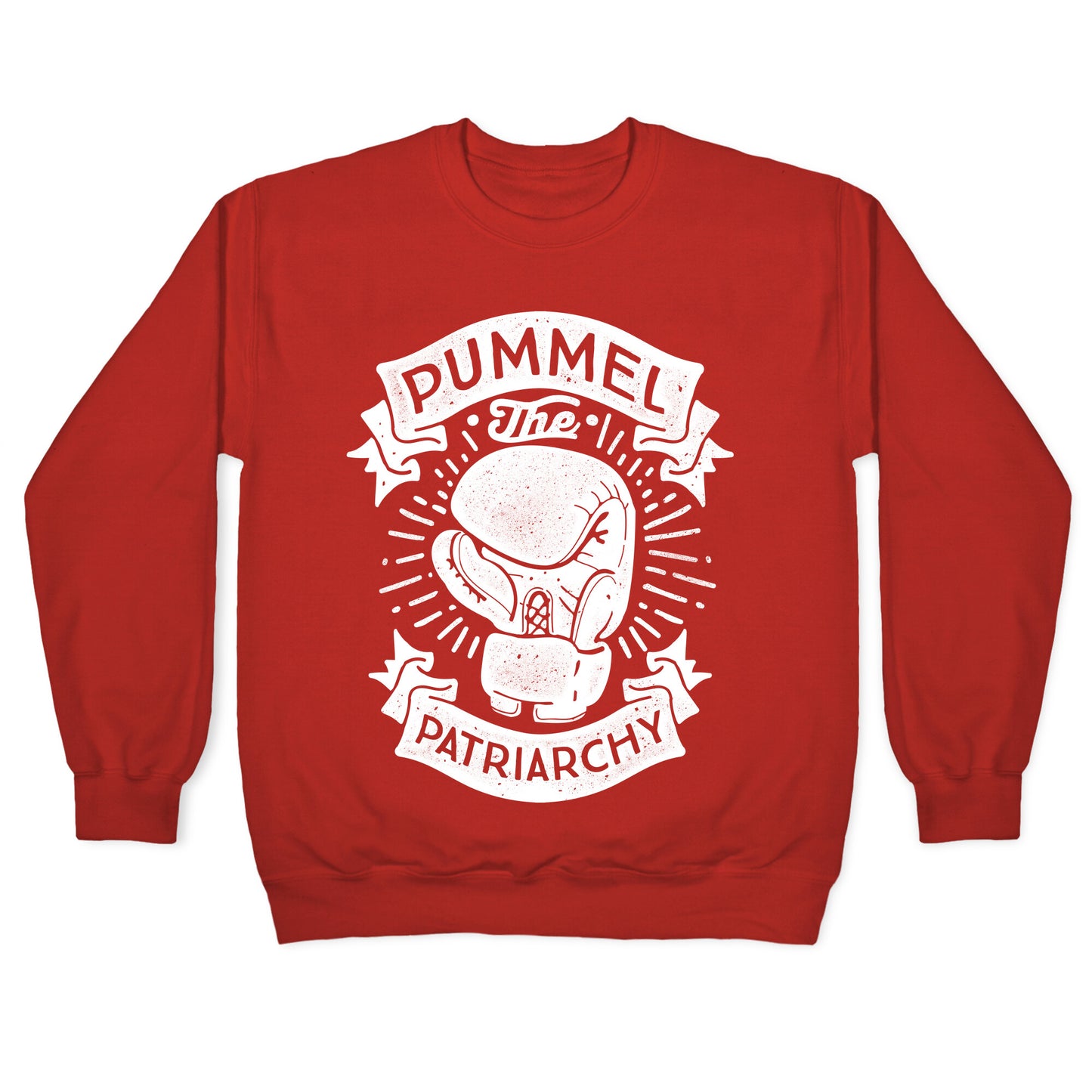 Pummel The Patriarchy Crewneck Sweatshirt