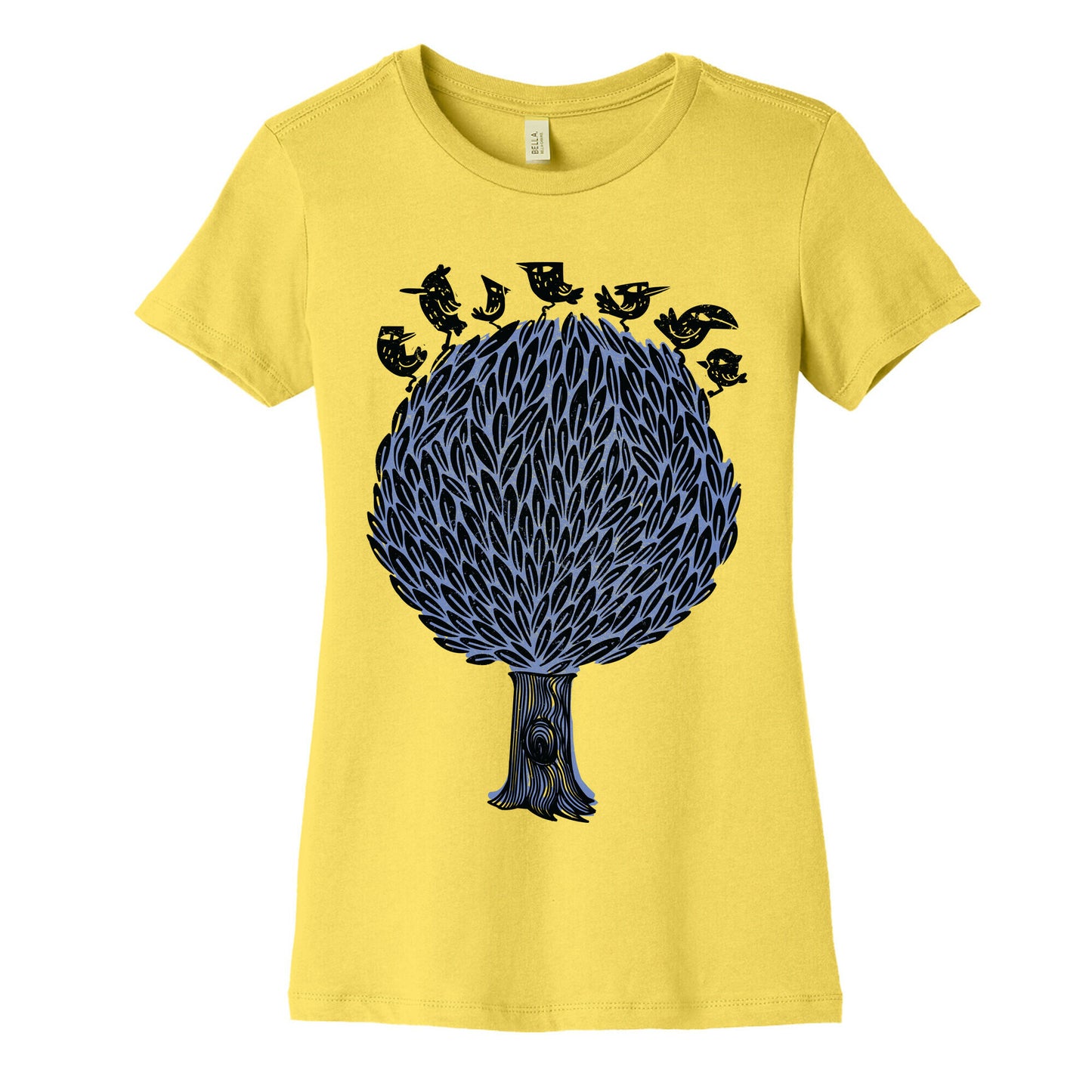 Birds on a Tree Women's Cotton Tee