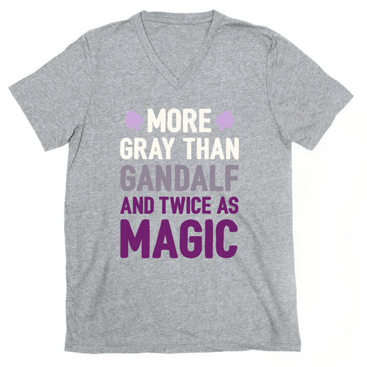 More Gray Than Gandalf V-Neck