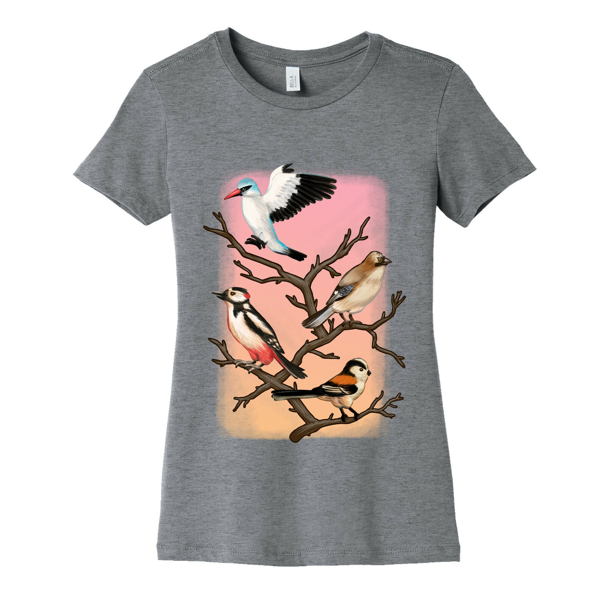 Woodland Birds Women's Cotton Tee