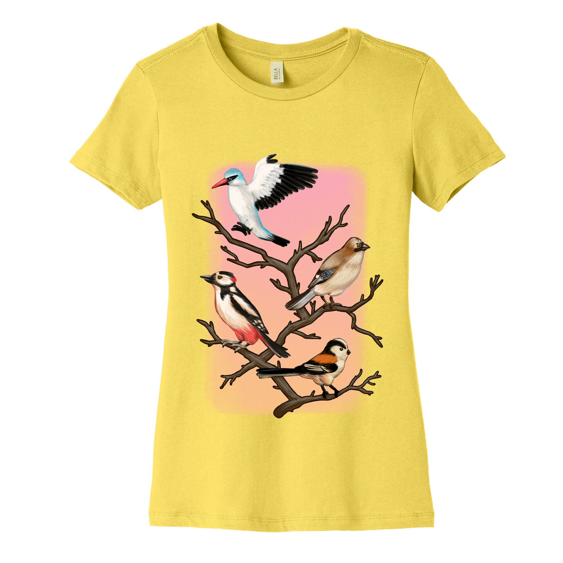 Woodland Birds Women's Cotton Tee