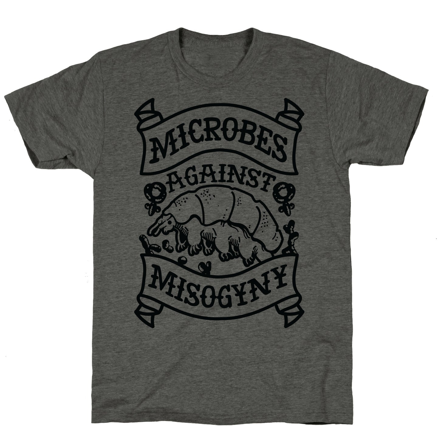 Microbes Against Misogyny Unisex Triblend Tee