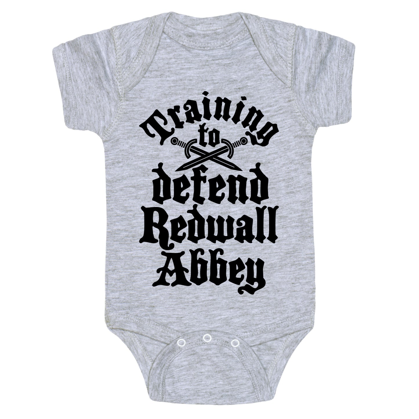 Training To Defend Redwall Abbey Baby One Piece