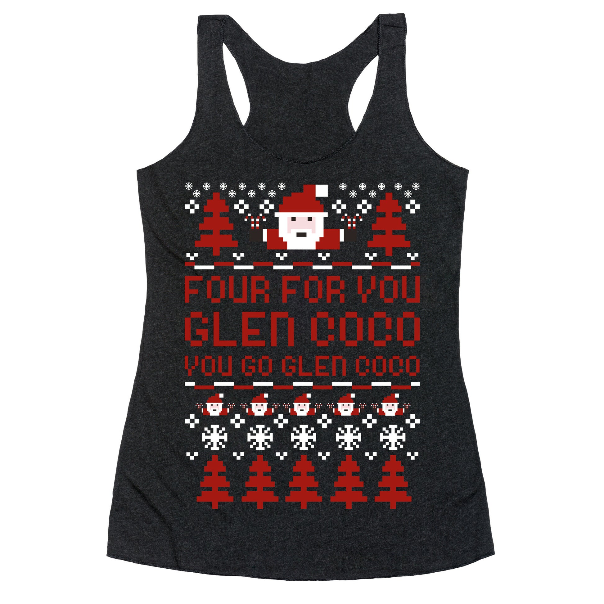 Ugly Sweater Glen Coco Racerback Tank