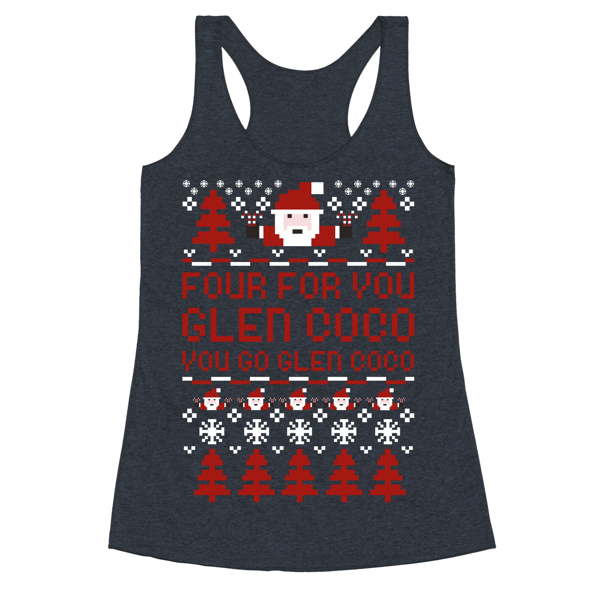 Ugly Sweater Glen Coco Racerback Tank