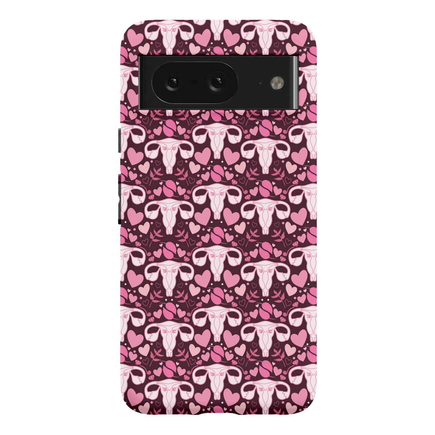 Uterus Pattern Phone Case
