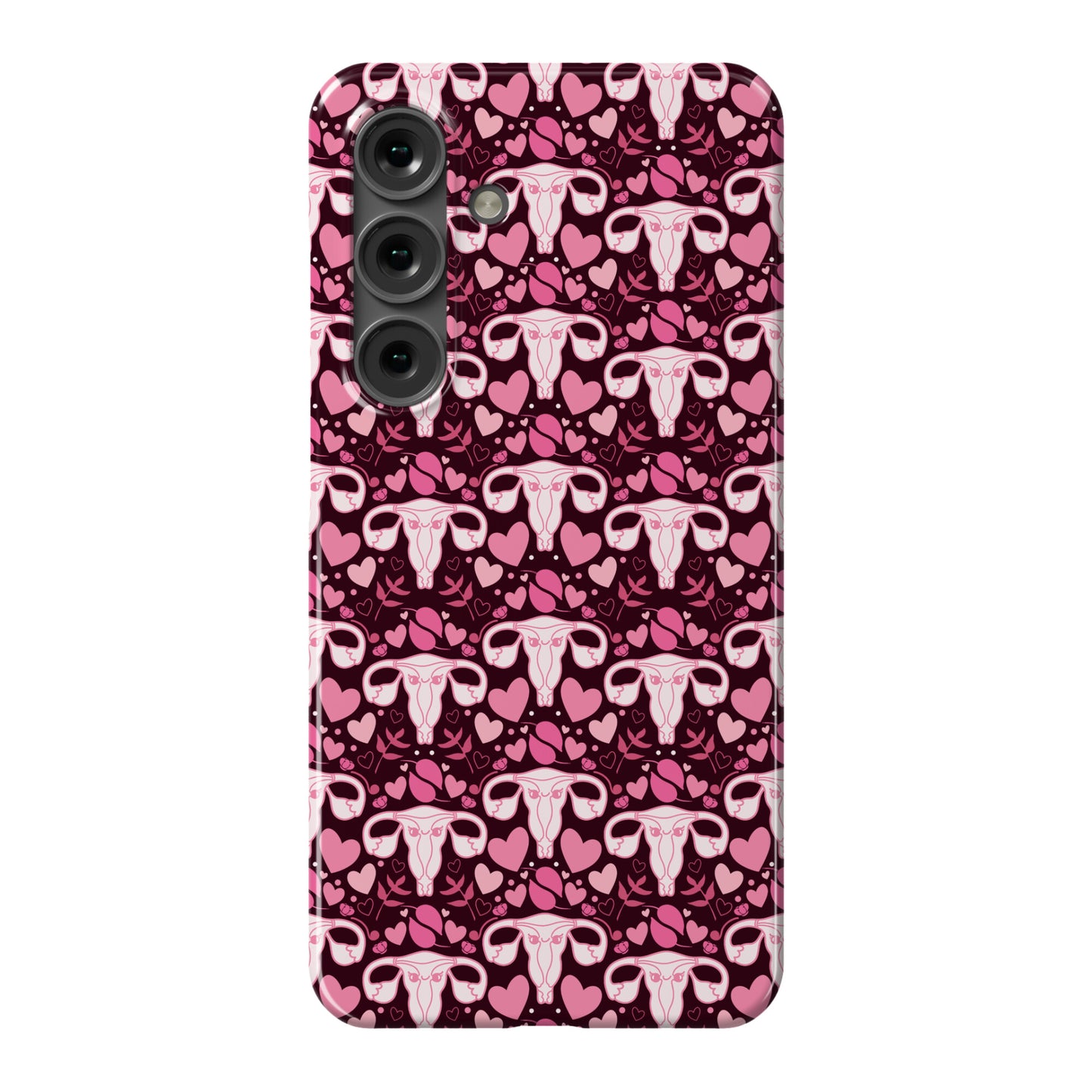 Uterus Pattern Phone Case