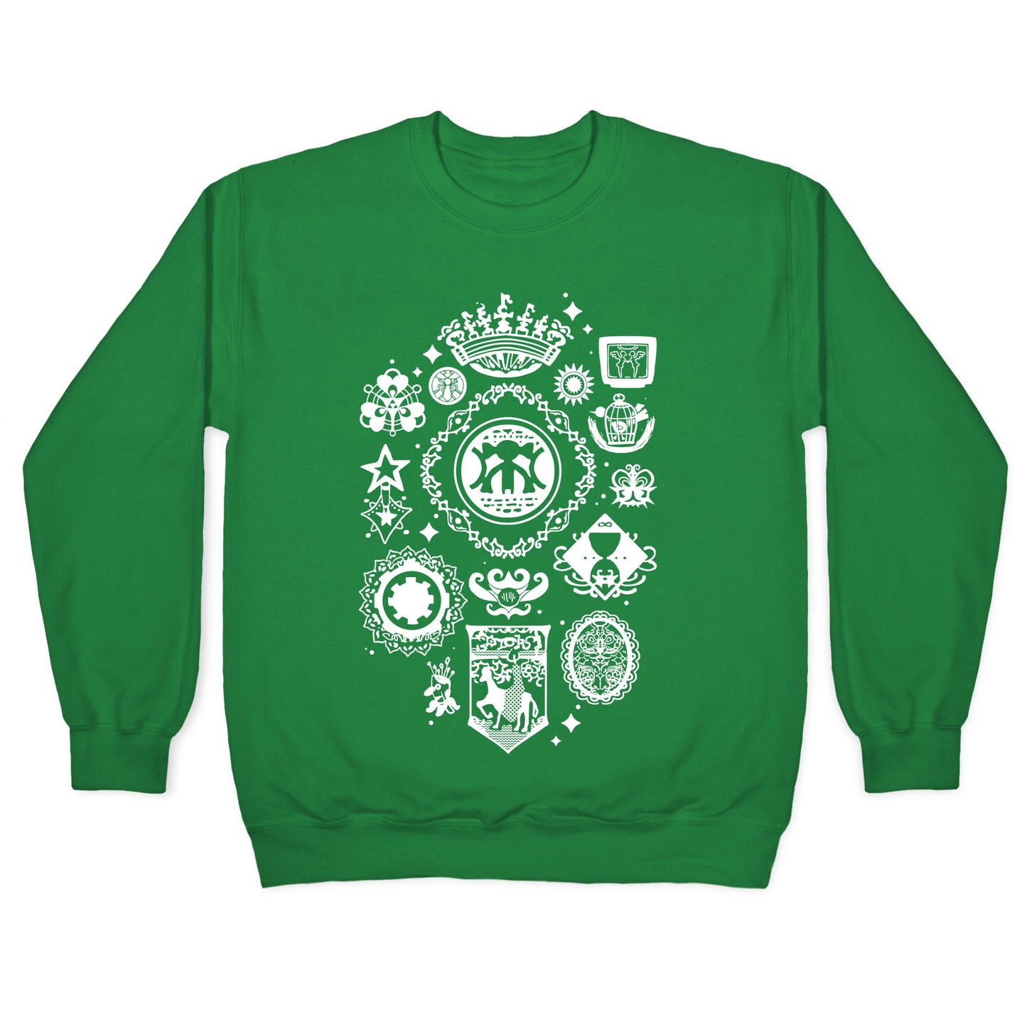 Madoka Magica Witches Kiss Crewneck Sweatshirt
