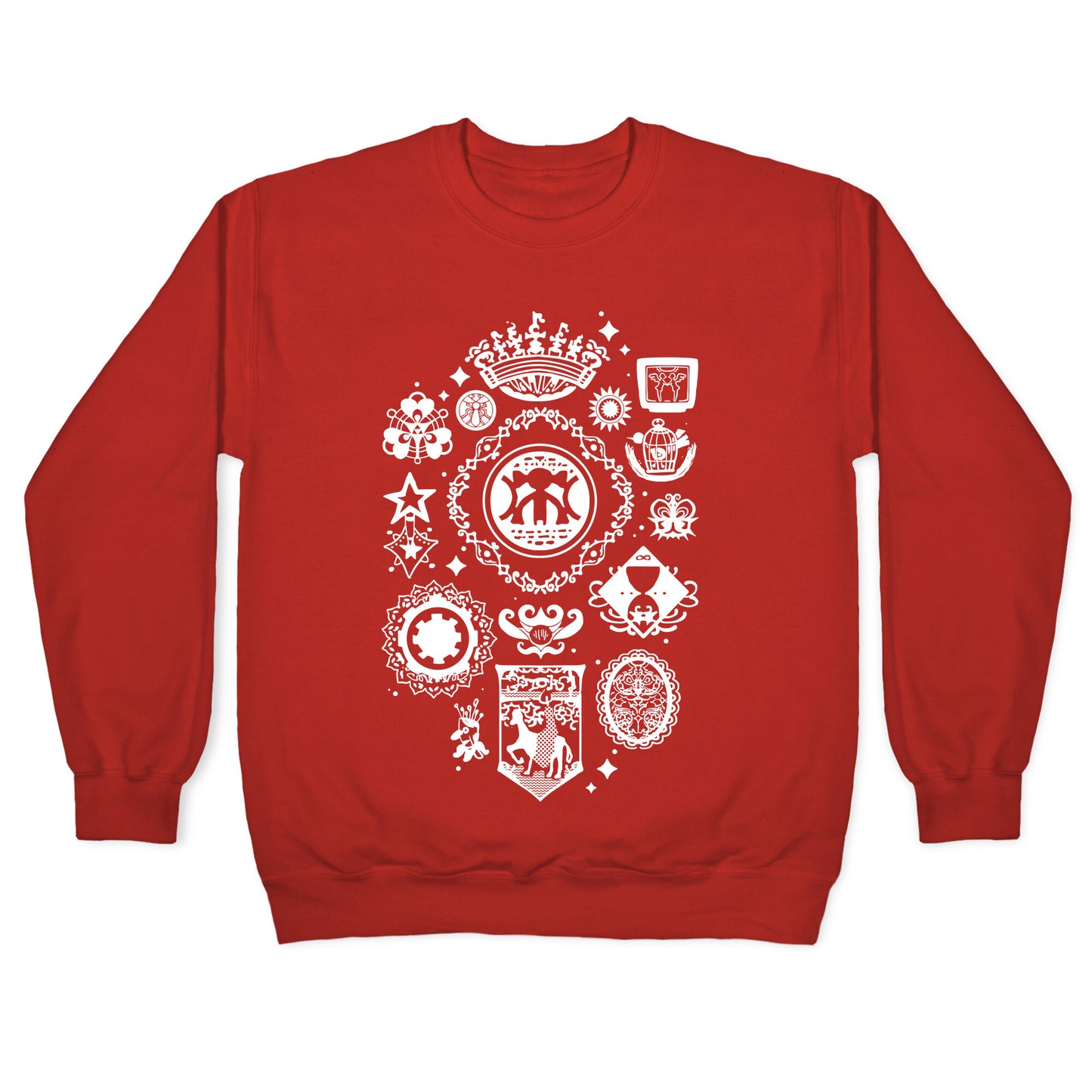 Madoka Magica Witches Kiss Crewneck Sweatshirt