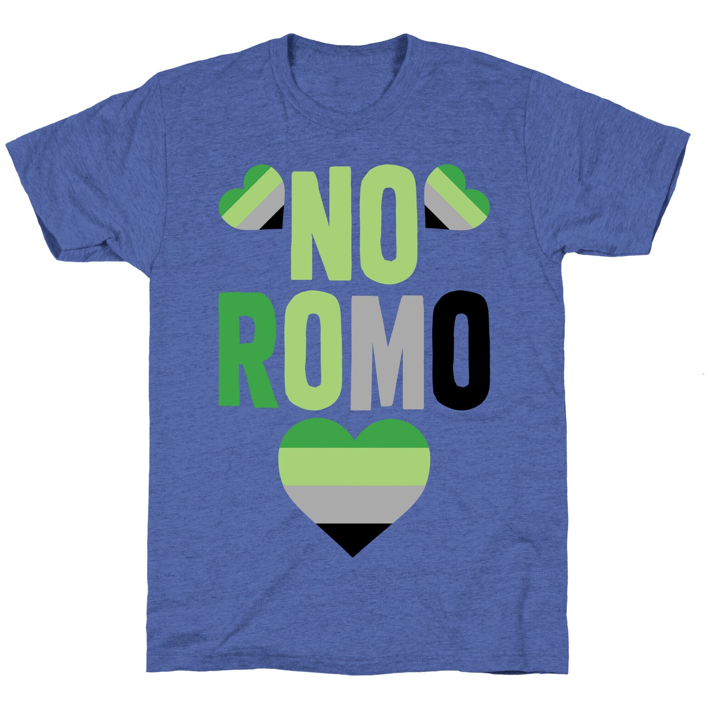 No Romo Unisex Triblend Tee