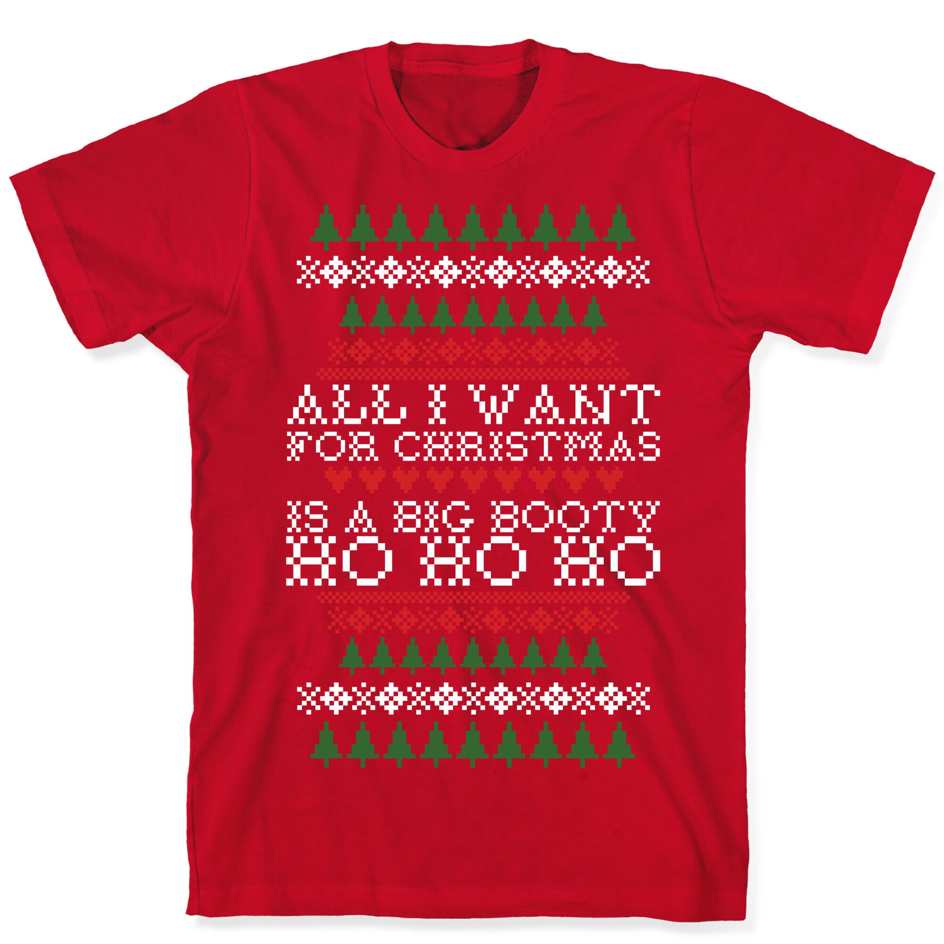 Big Booty Christmas Tank T-Shirt