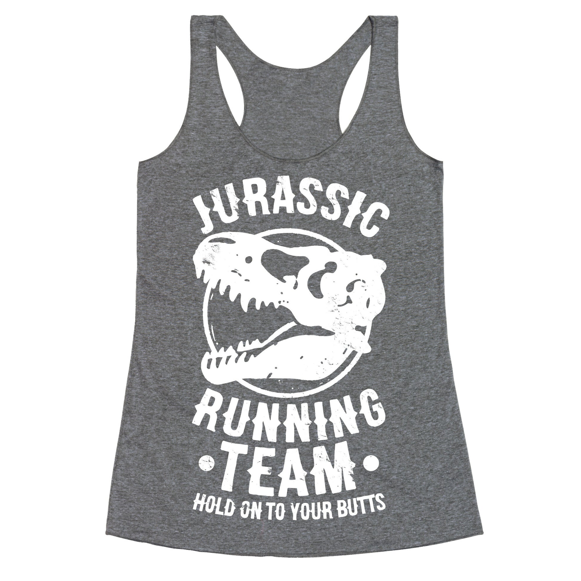 Jurassic Running Team Racerback Tank
