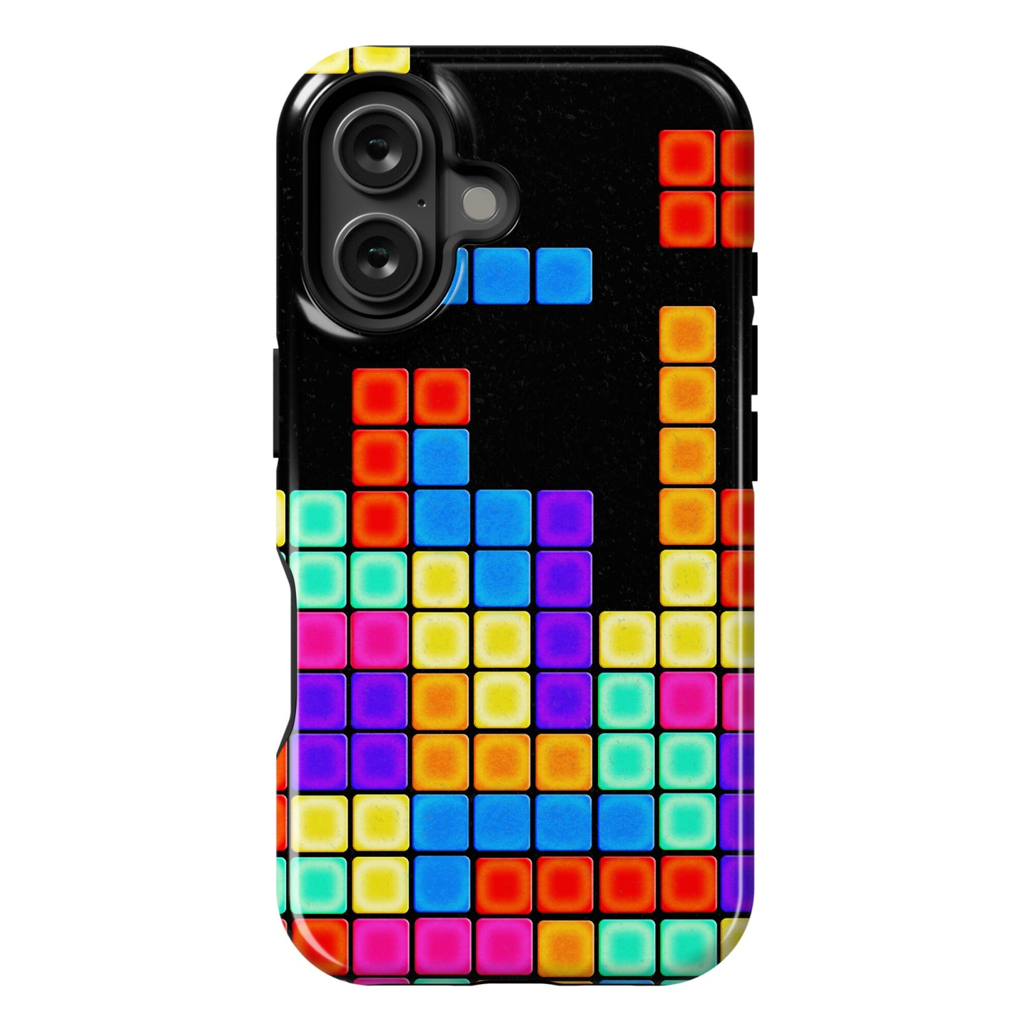 Tetris Pattern Phone Case