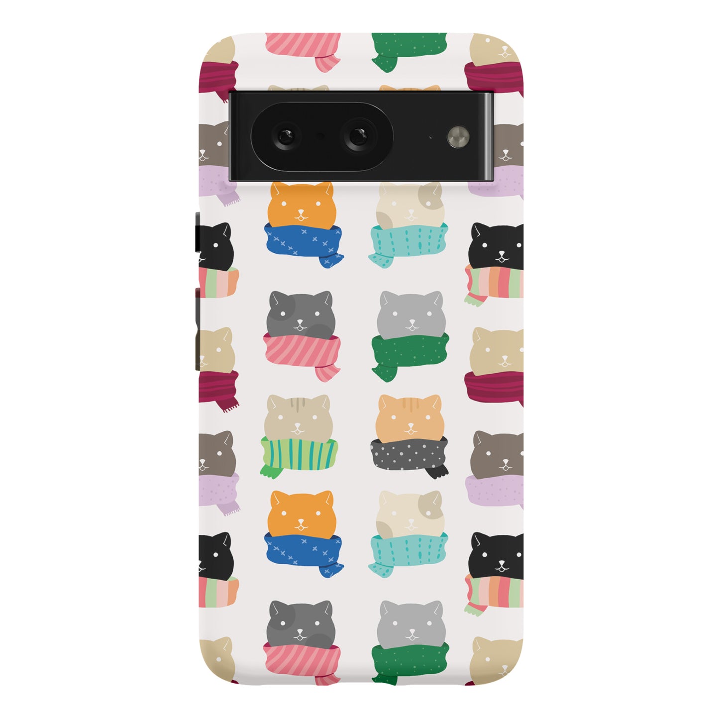 Cats In Scarfs Pattern Phone Case
