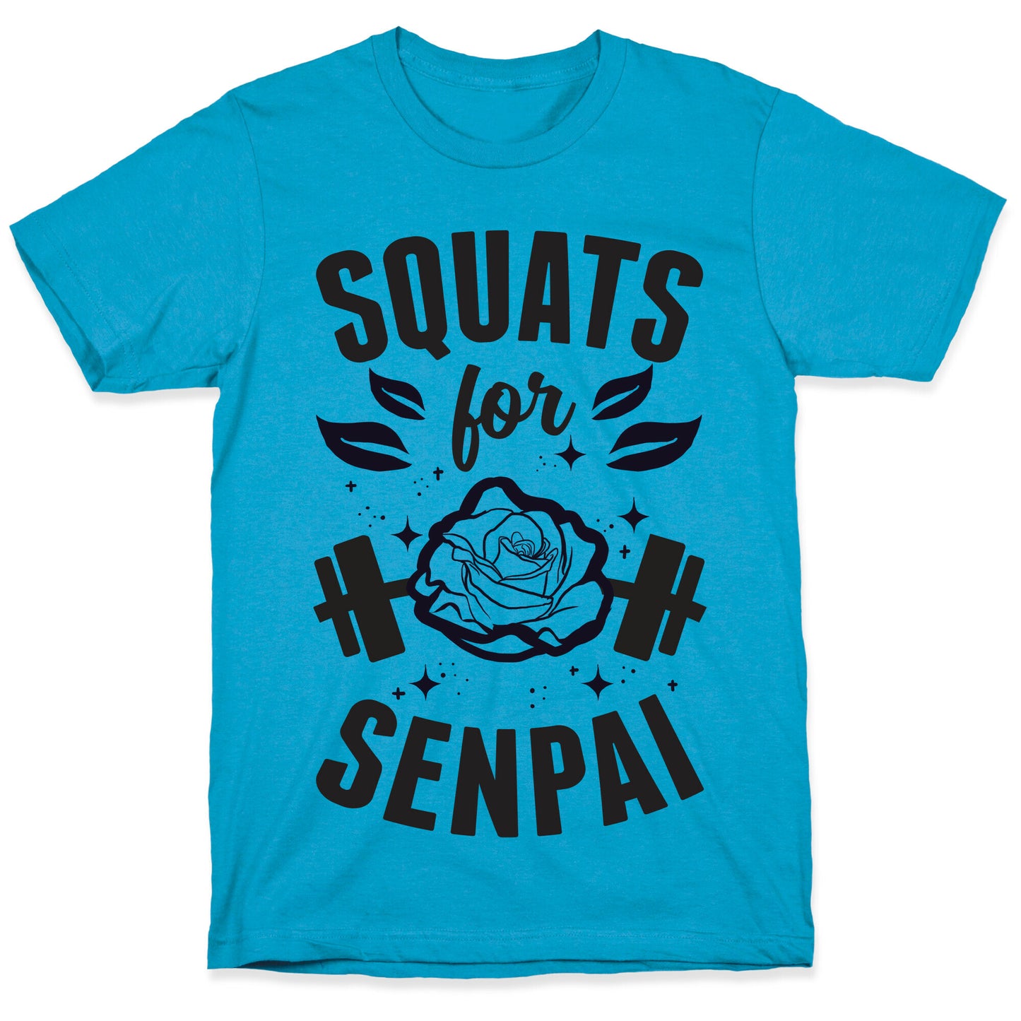 Squats For Senpai Unisex Triblend Tee