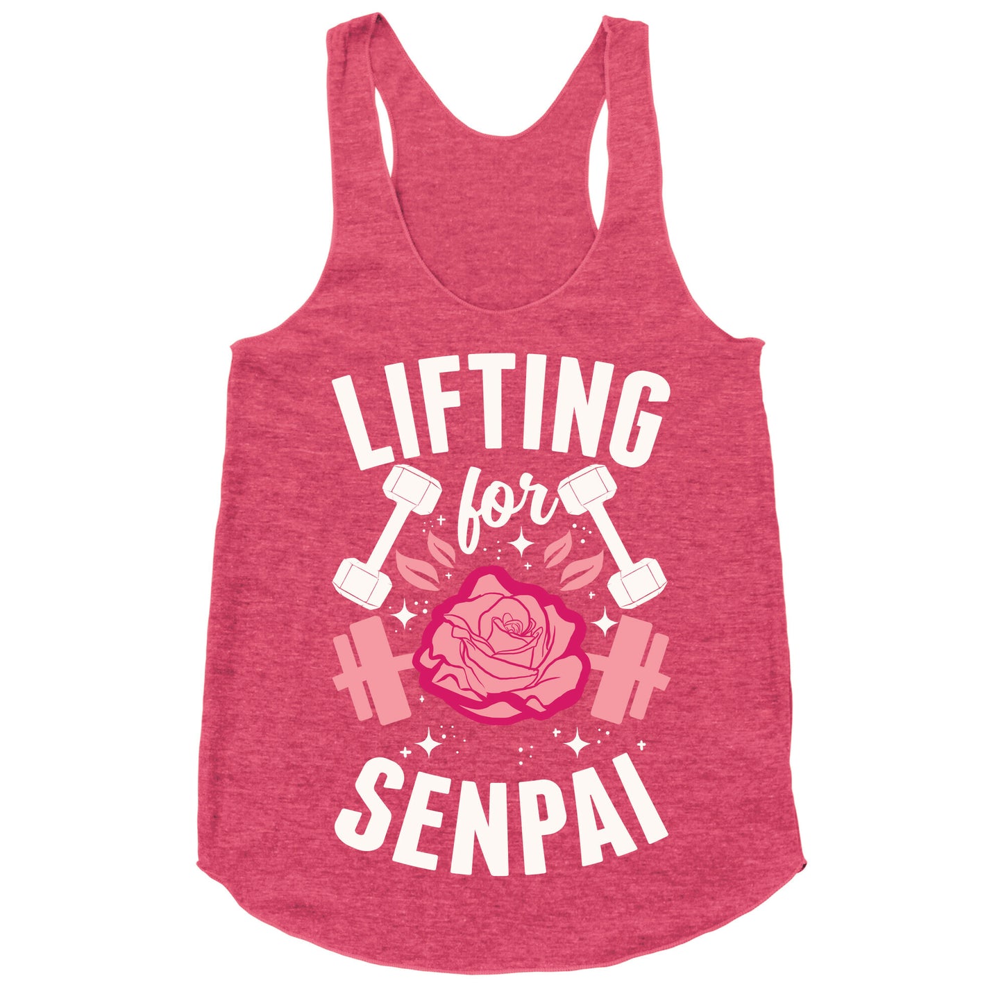Lifting For Senpai Racerback Tank