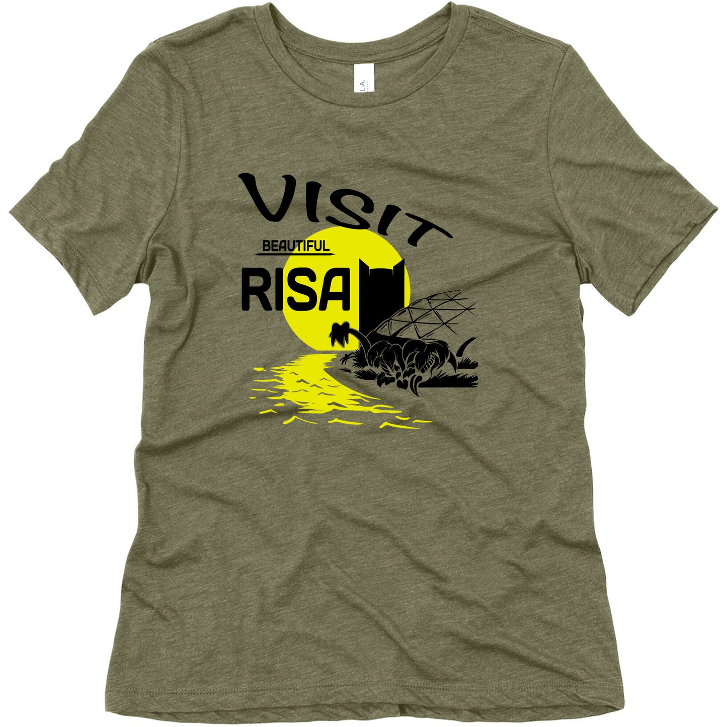 Visit Risa! Women's Triblend Tee