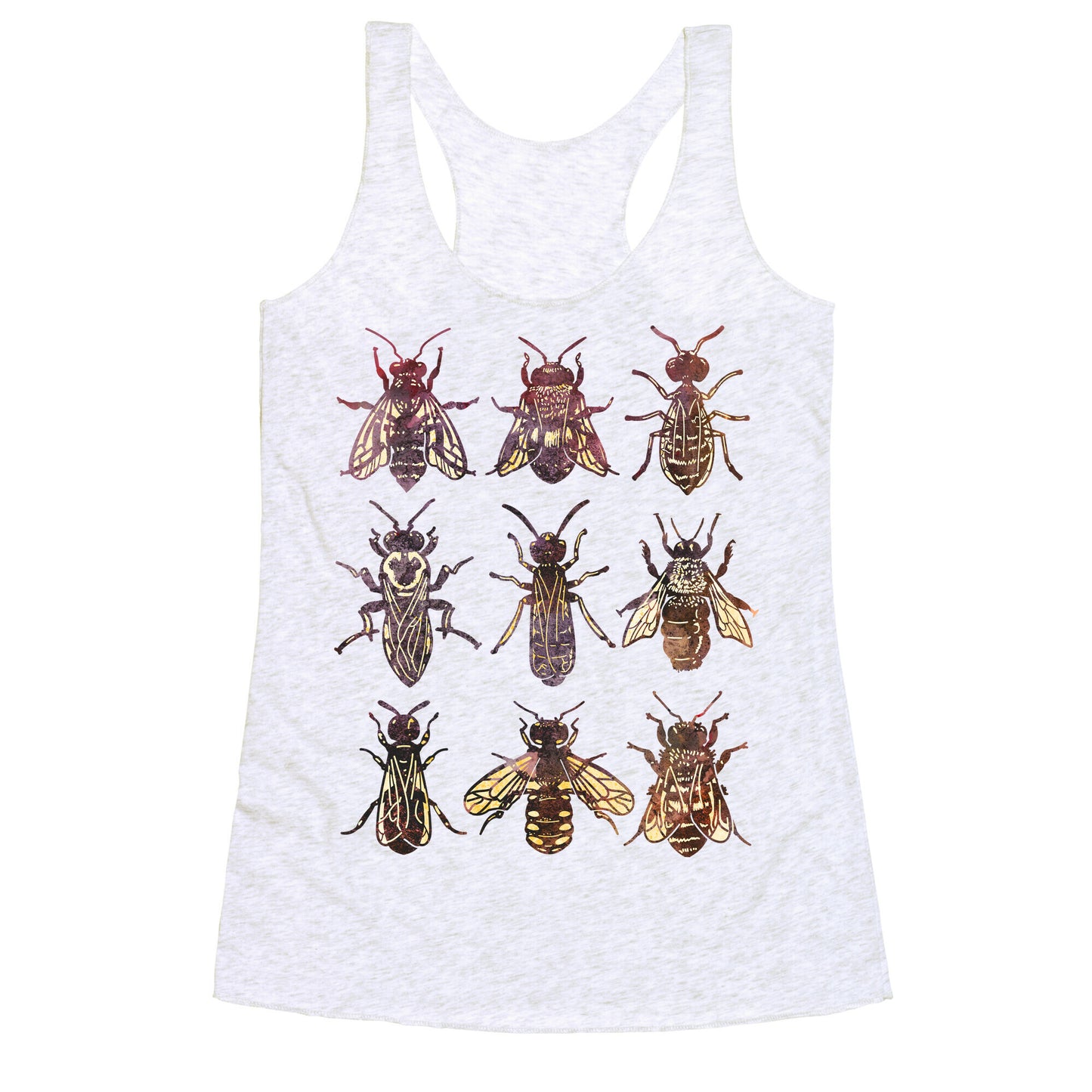 Bee Species Racerback Tank