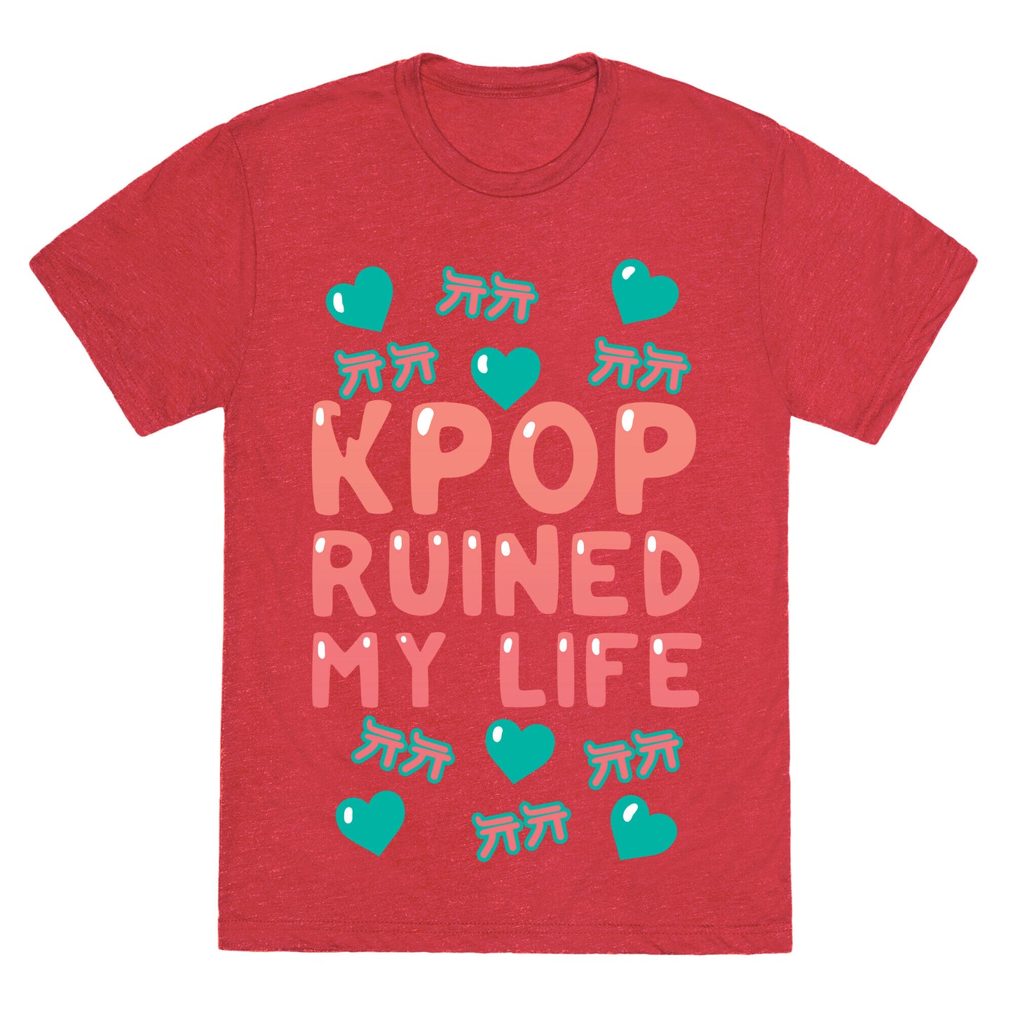 Kpop Ruined My Life Unisex Triblend Tee