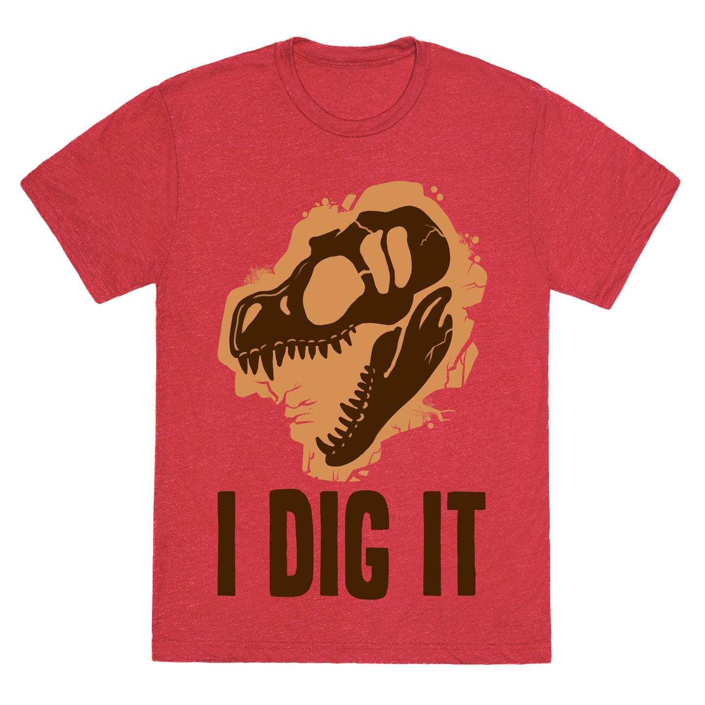 I Dig It - Dinosaurs Unisex Triblend Tee