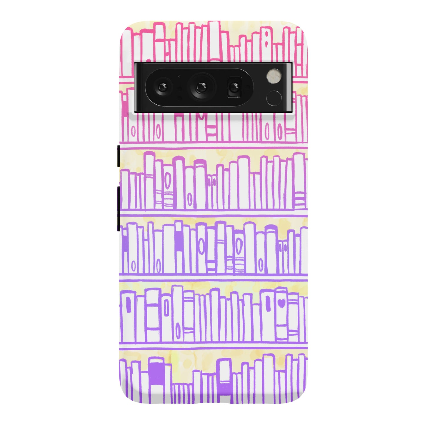 Bookshelf Pattern Phone Case