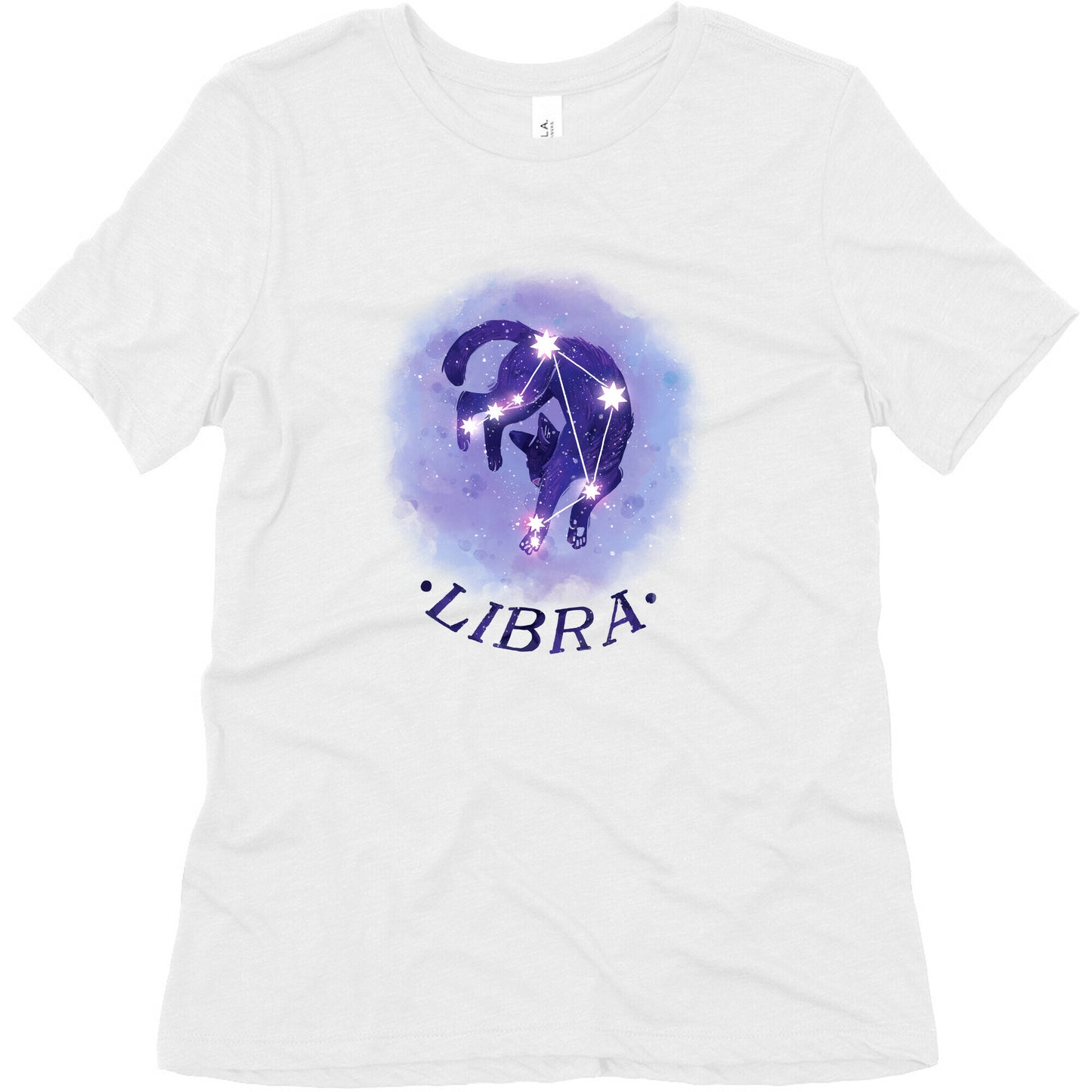 Cat Zodiac: Libra Women's Triblend Tee