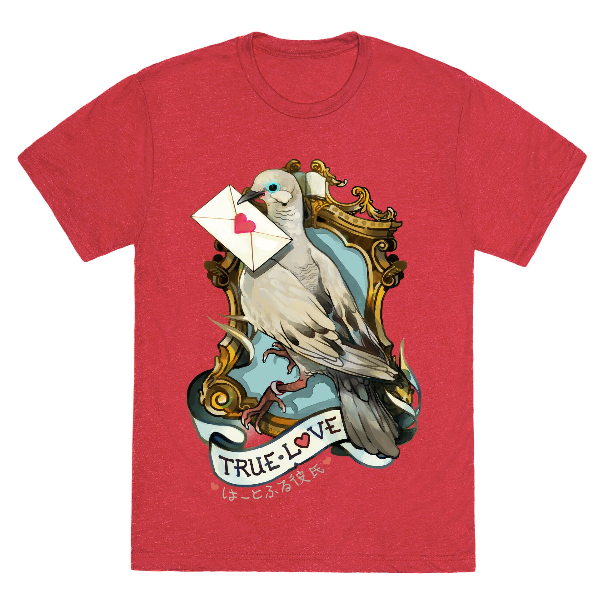 Pigeon Boyfriend Unisex Triblend Tee