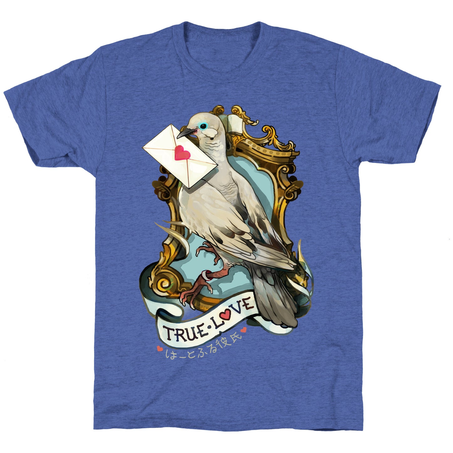 Pigeon Boyfriend Unisex Triblend Tee
