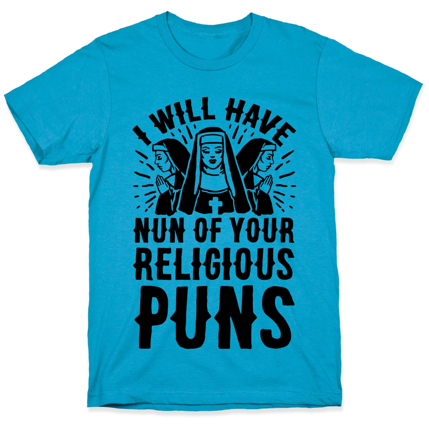 Nun Puns Unisex Triblend Tee