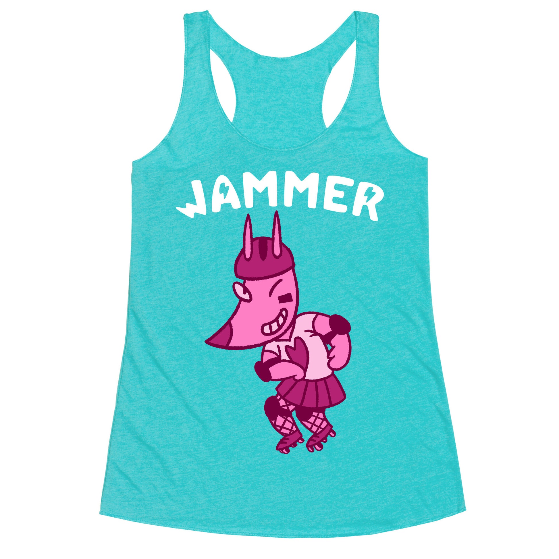 Jammer (Roller Derby) Racerback Tank