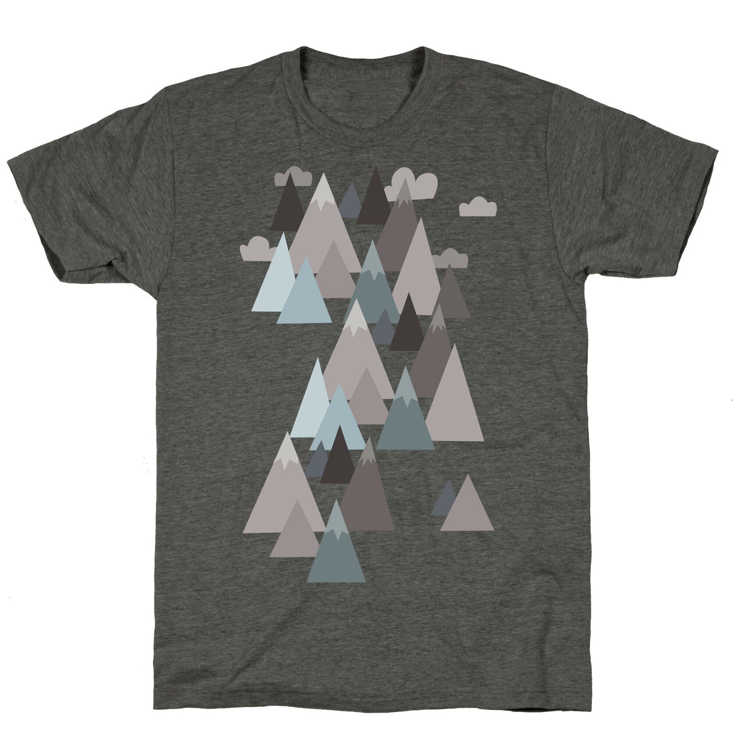 Winter Mountains Unisex Triblend Tee