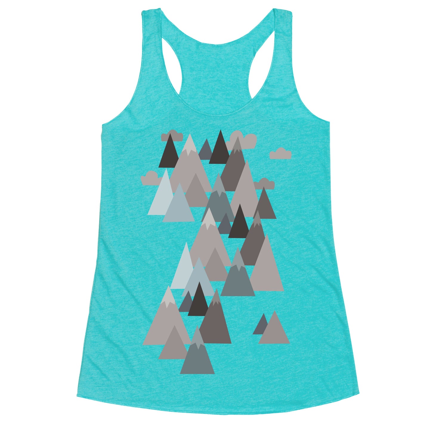 Winter Mountains Racerback Tank