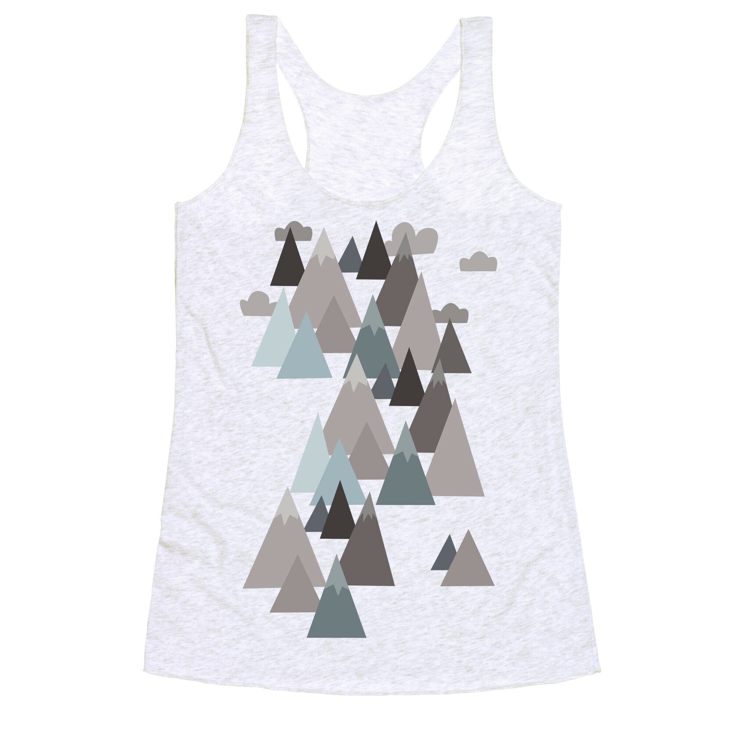 Winter Mountains Racerback Tank