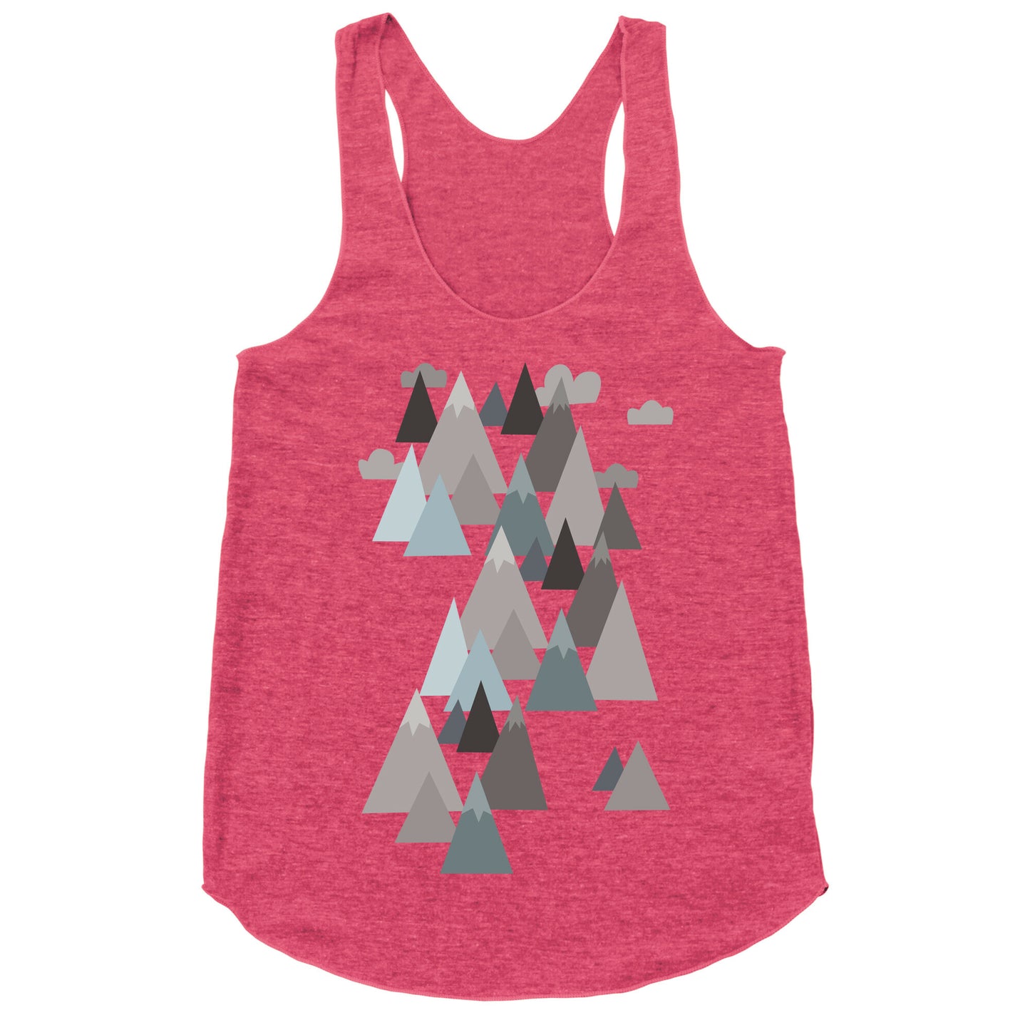 Winter Mountains Racerback Tank