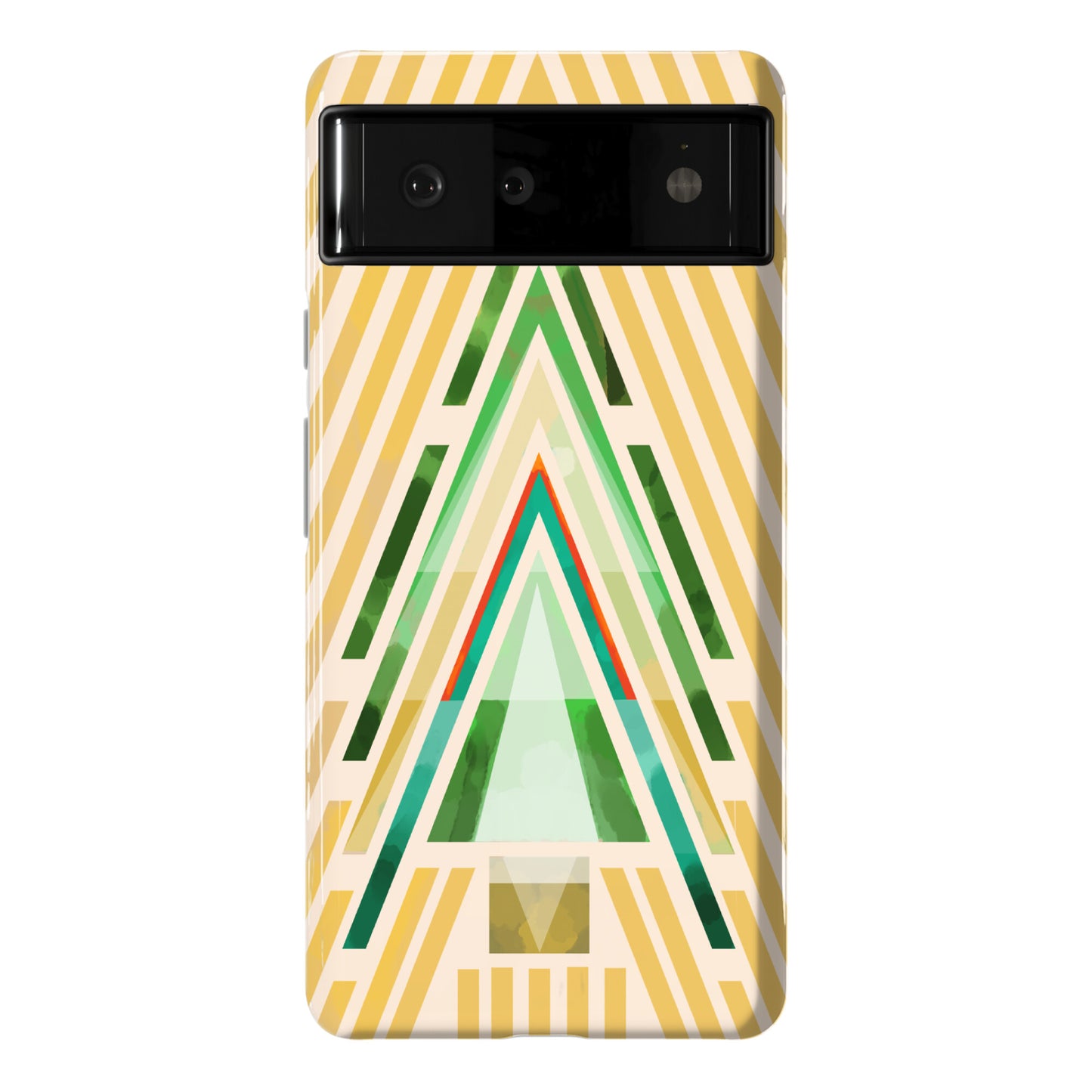 Geometric Summer Tree Phone Case