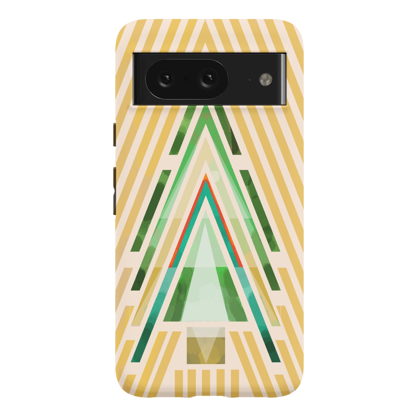 Geometric Summer Tree Phone Case
