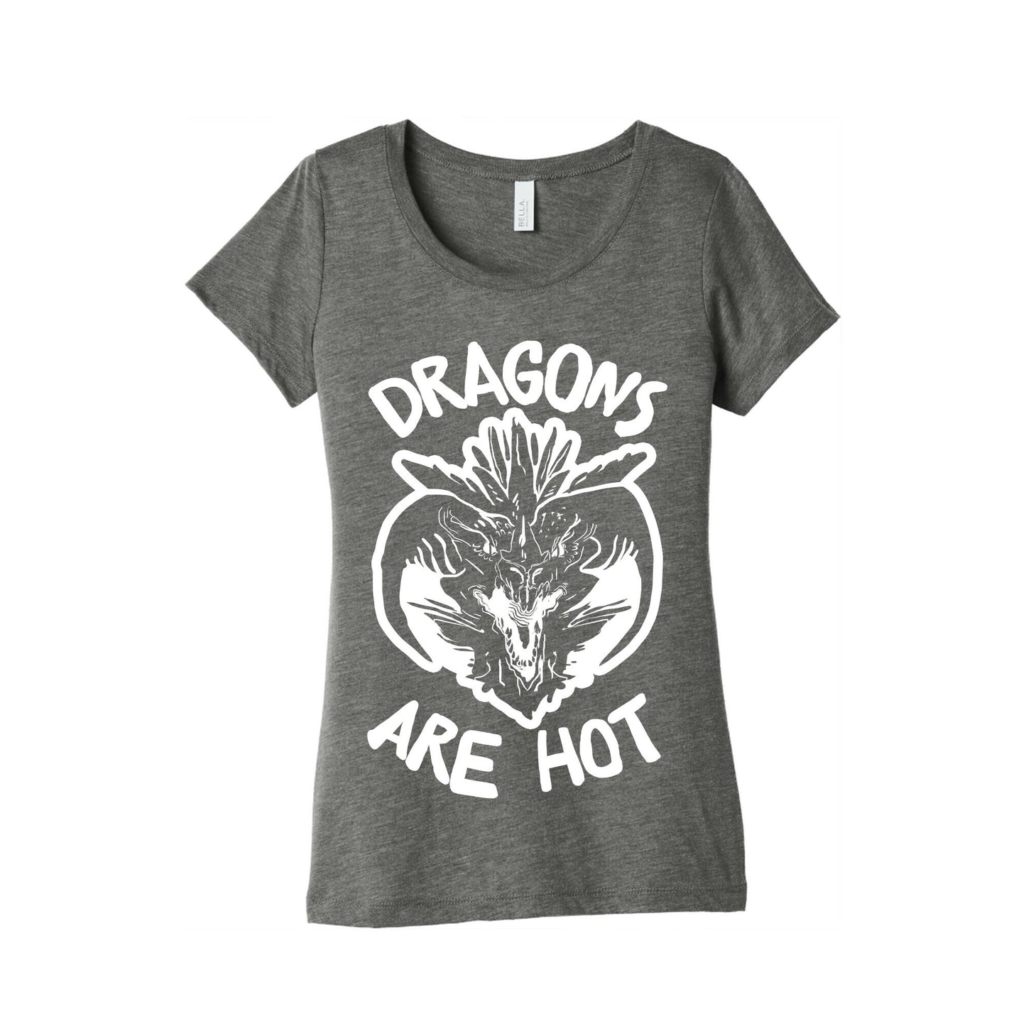 Dragons Are Hot Women's Triblend Tee