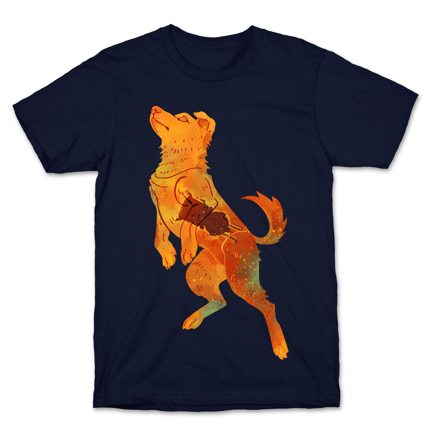 Astronaut Dog Zvezdochka T-Shirt