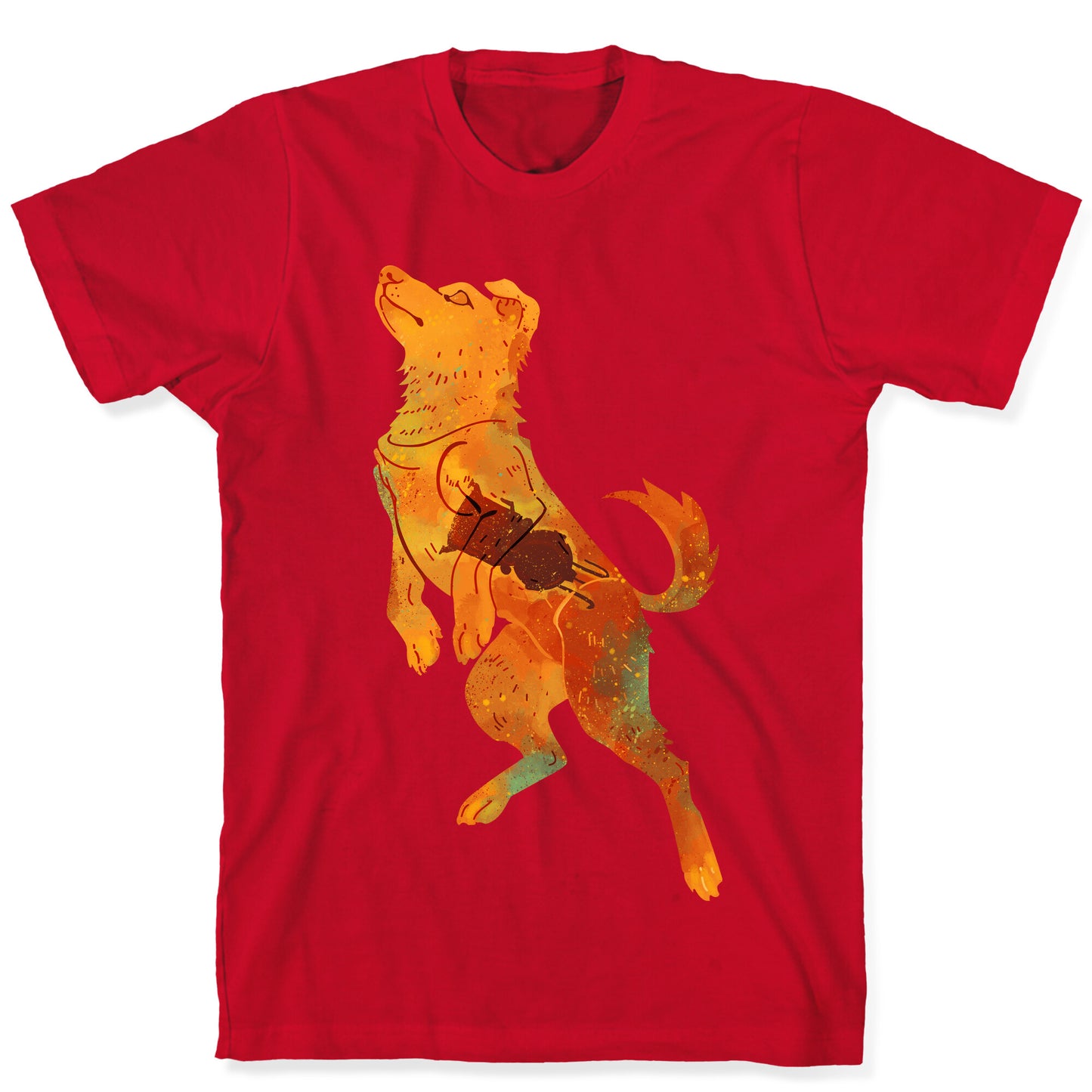 Astronaut Dog Zvezdochka T-Shirt