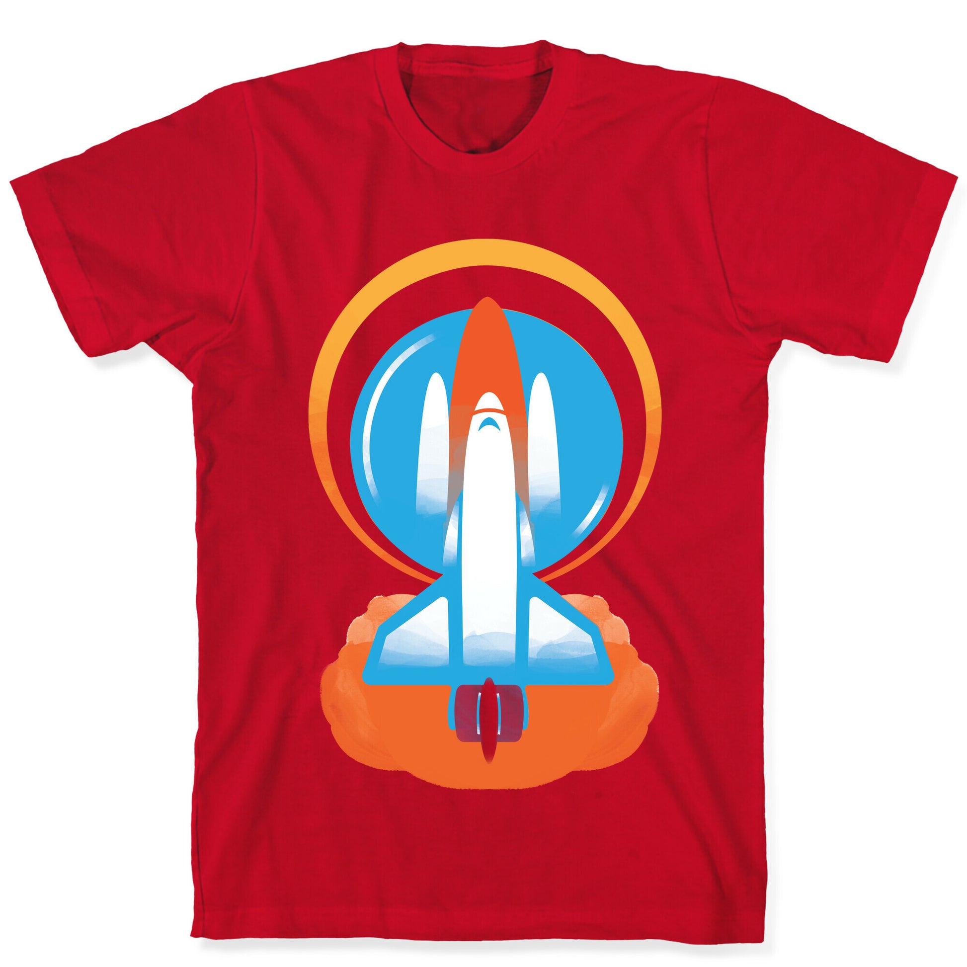 Space Ship Launch T-Shirt