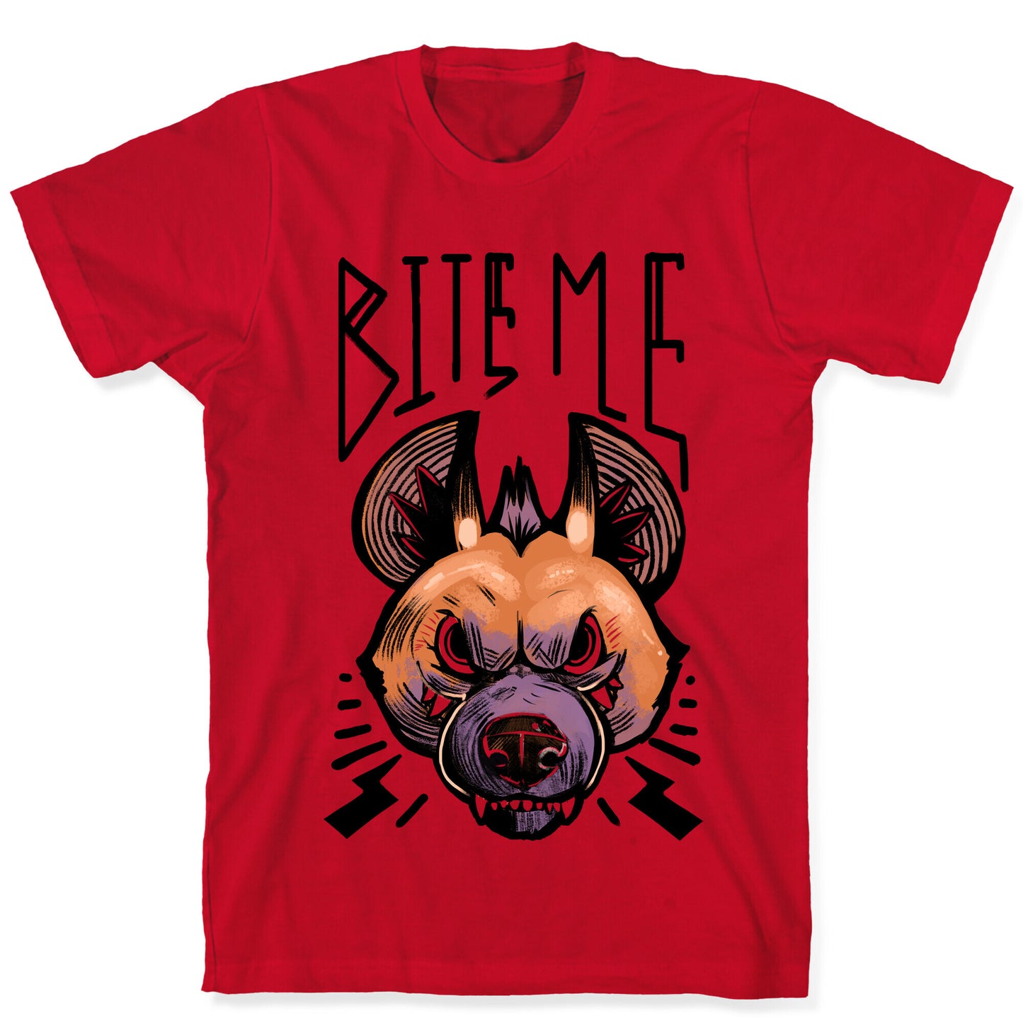 Bite Me- Hyena T-Shirt