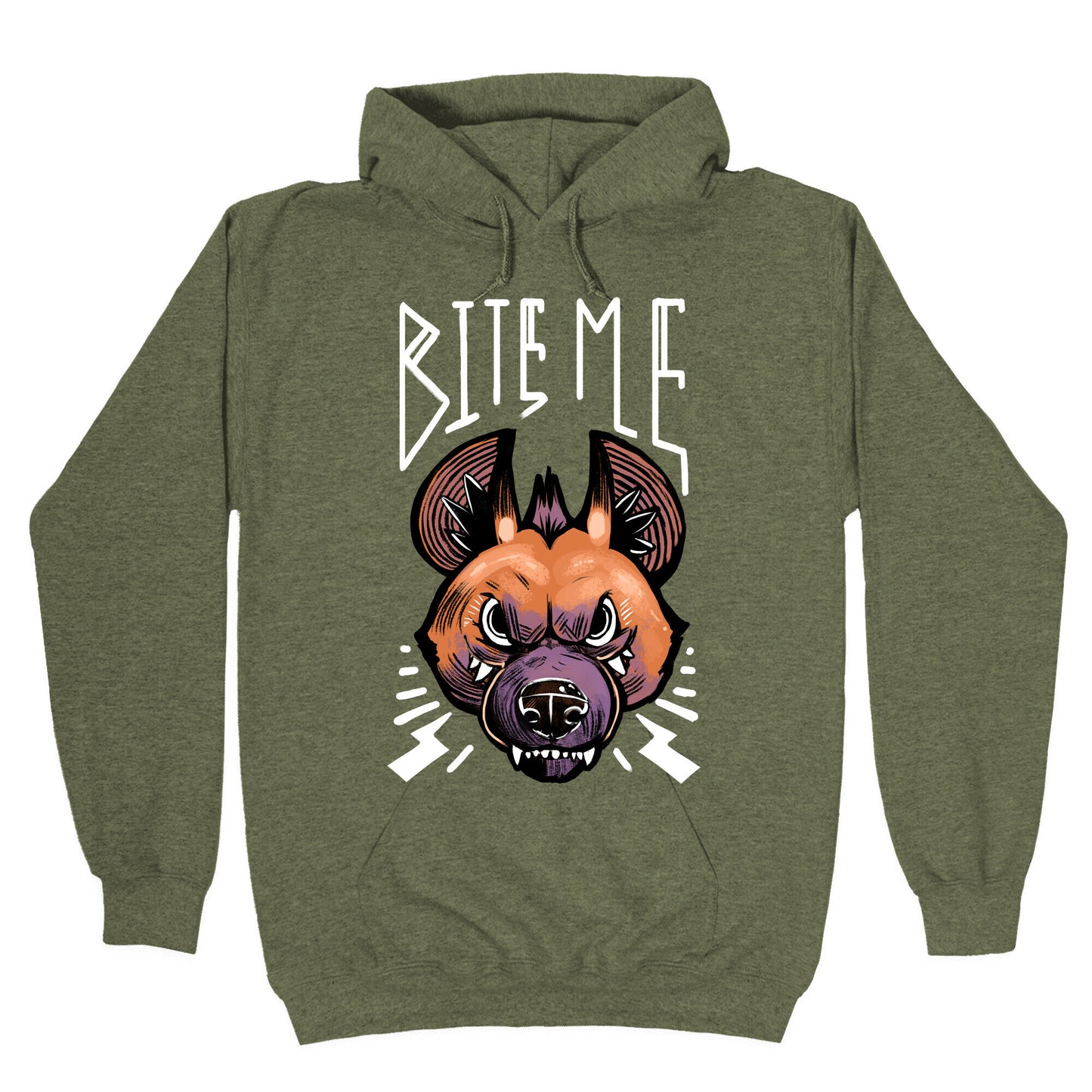 Bite Me- Hyena Hoodie