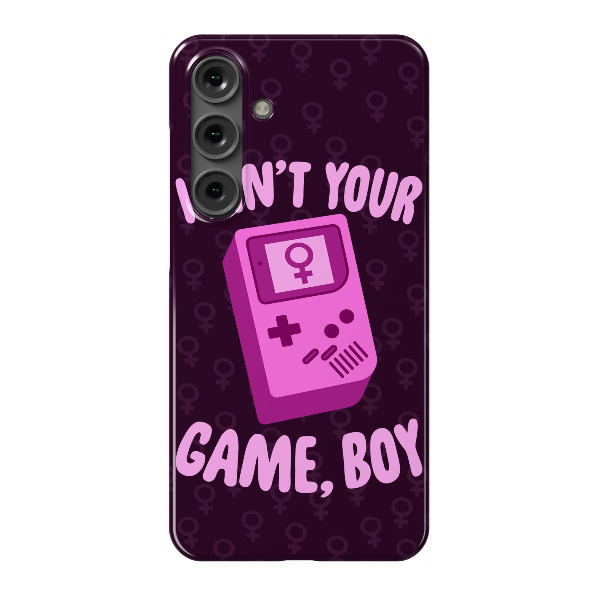 I Ain't Your Game, Boy Phone Case