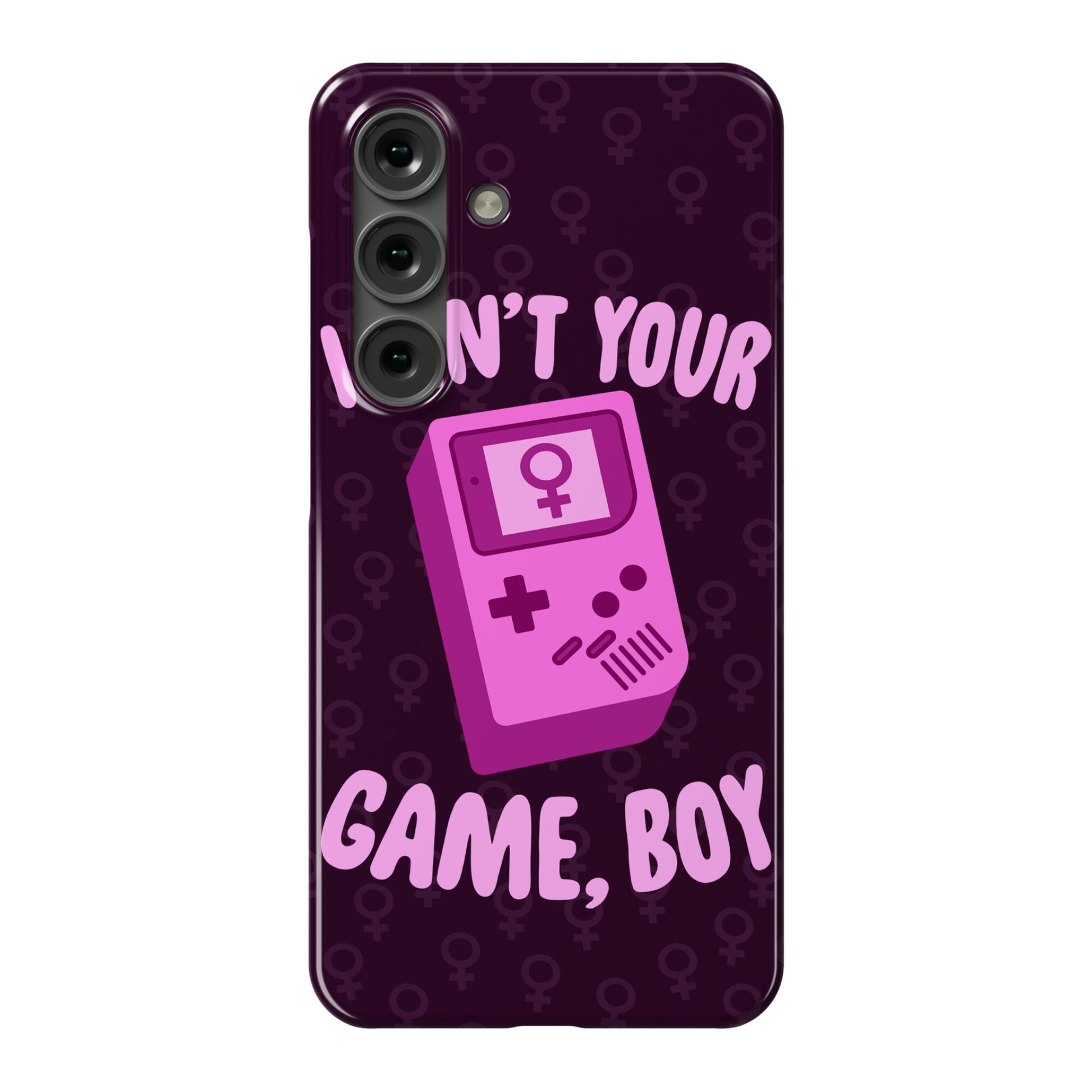 I Ain't Your Game, Boy Phone Case
