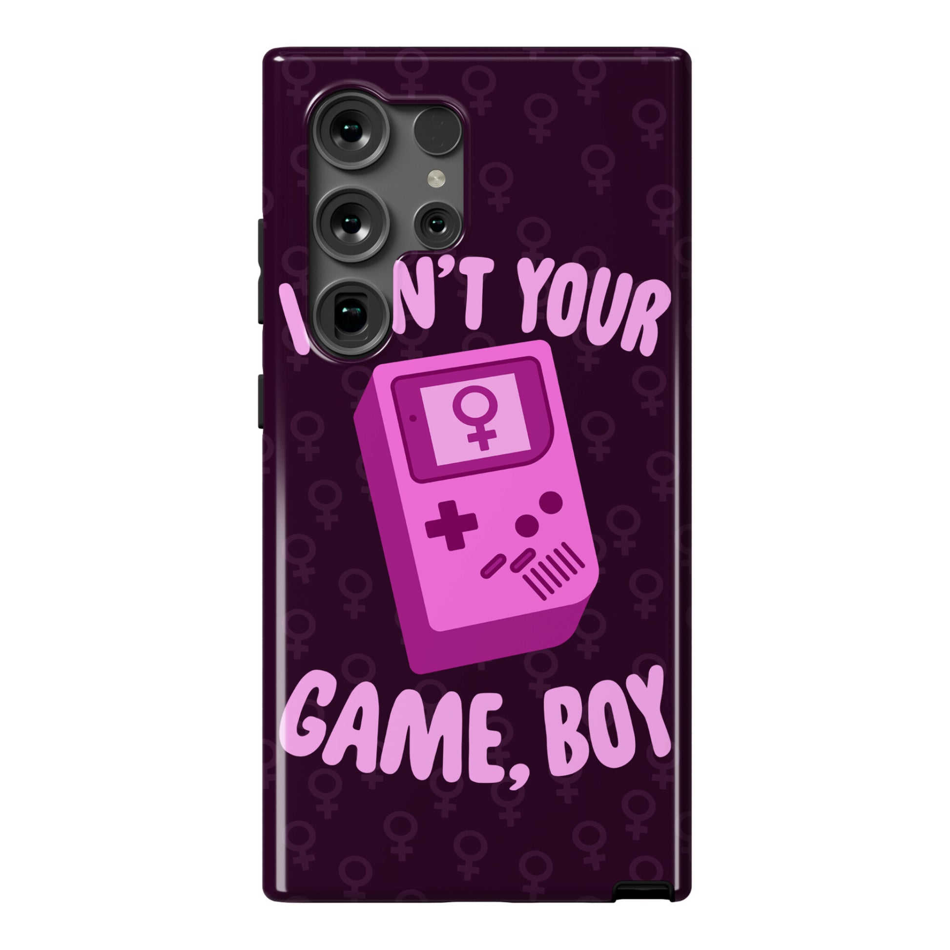 I Ain't Your Game, Boy Phone Case